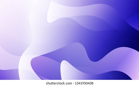 Template Abstract Background With Curves Lines. Design For Cover Page, Poster, Banner Of Websites. Vector Illustration.