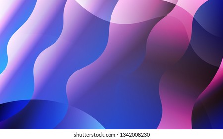 Template Abstract Background With Curves Lines. For Template Cell Phone Backgrounds. Vector Illustration with Color Gradient.