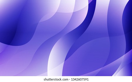 Template Abstract Background With Curves Lines. Design For Cover Page, Poster, Banner Of Websites. Vector Illustration.