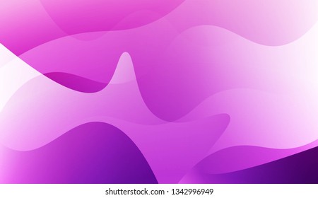 Template Abstract Background With Curves Lines. Design For Cover Page, Poster, Banner Of Websites. Vector Illustration.