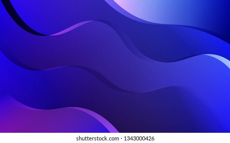 Template Abstract Background With Curves Lines. For Elegant Pattern Cover Book. Vector Illustration.