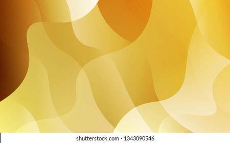 Template Abstract Background With Curves Lines. Design For Cover Page, Poster, Banner Of Websites. Vector Illustration.