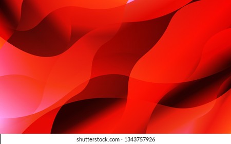Template Abstract Background With Curves Lines. For Template Cell Phone Backgrounds. Vector Illustration with Color Gradient.