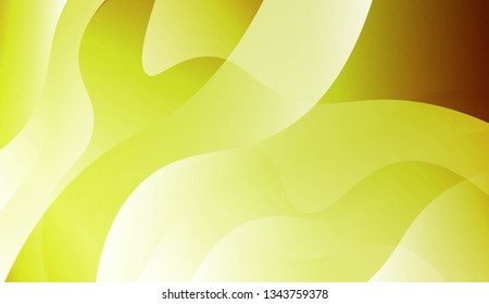 Template Abstract Background With Curves Lines. For Flyer, Brochure, Booklet And Websites Design Vector Illustration with Color Gradient