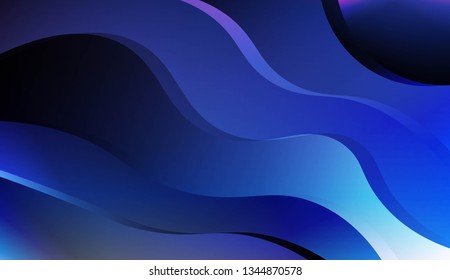 Template Abstract Background With Curves Lines. For Elegant Pattern Cover Book. Vector Illustration.