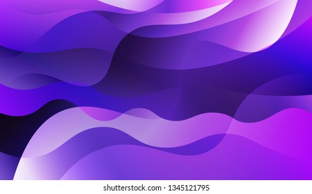 Template Abstract Background With Curves Lines. For Template Cell Phone Backgrounds. Vector Illustration with Color Gradient.