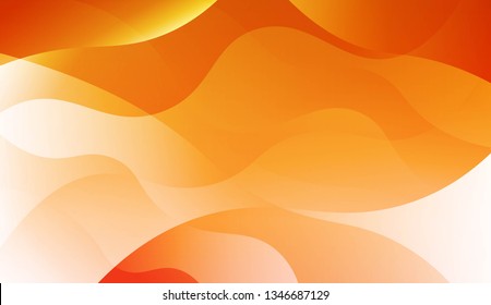 Template Abstract Background With Curves Lines. For Flyer, Brochure, Booklet And Websites Design Vector Illustration with Color Gradient