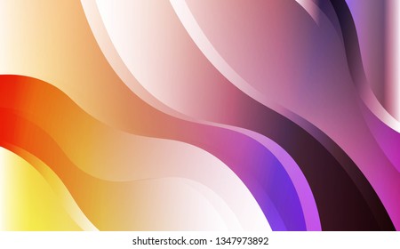 Template Abstract Background With Curves Lines. For Elegant Pattern Cover Book. Vector Illustration.