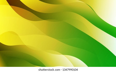 Template Abstract Background With Curves Lines. For Flyer, Brochure, Booklet And Websites Design Vector Illustration with Color Gradient
