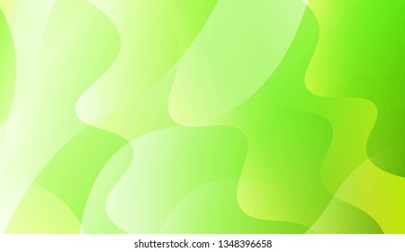 Template Abstract Background With Curves Lines. For Business Presentation Wallpaper, Flyer, Cover. Vector Illustration with Color Gradient