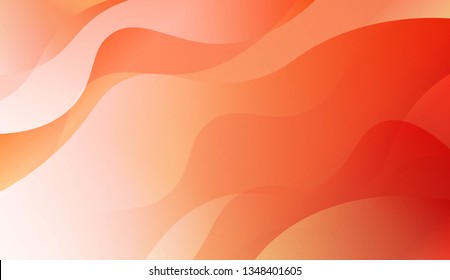 Template Abstract Background With Curves Lines. For Business Presentation Wallpaper, Flyer, Cover. Vector Illustration with Color Gradient