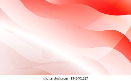 Template Abstract Background With Curves Lines. For Business Presentation Wallpaper, Flyer, Cover. Vector Illustration with Color Gradient