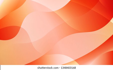 Template Abstract Background With Curves Lines. For Business Presentation Wallpaper, Flyer, Cover. Vector Illustration with Color Gradient
