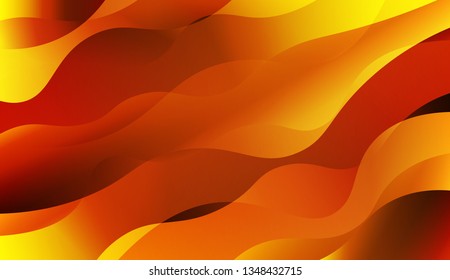 Template Abstract Background With Curves Lines. For Template Cell Phone Backgrounds. Vector Illustration with Color Gradient.
