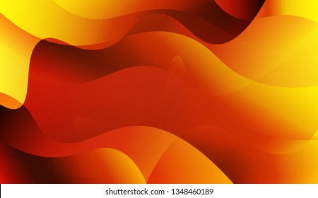 Template Abstract Background With Curves Lines. For Template Cell Phone Backgrounds. Vector Illustration with Color Gradient.