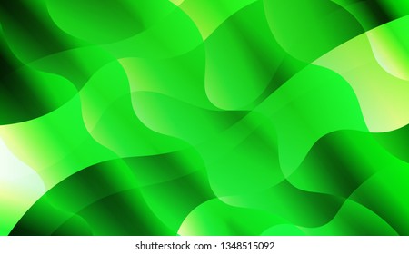 Template Abstract Background With Curves Lines. For Template Cell Phone Backgrounds. Vector Illustration with Color Gradient.