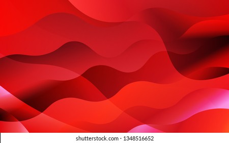 Template Abstract Background With Curves Lines. For Template Cell Phone Backgrounds. Vector Illustration with Color Gradient.