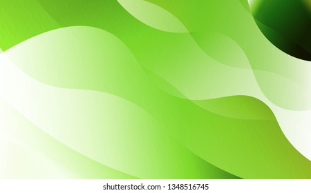 Template Abstract Background With Curves Lines. For Flyer, Brochure, Booklet And Websites Design Vector Illustration with Color Gradient