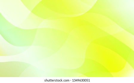 Template Abstract Background With Curves Lines. For Business Presentation Wallpaper, Flyer, Cover. Vector Illustration with Color Gradient