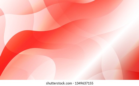 Template Abstract Background With Curves Lines. For Business Presentation Wallpaper, Flyer, Cover. Vector Illustration with Color Gradient