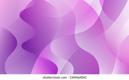 Template Abstract Background With Curves Lines. For Business Presentation Wallpaper, Flyer, Cover. Vector Illustration with Color Gradient