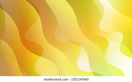 Template Abstract Background With Curves Lines. For Flyer, Brochure, Booklet And Websites Design Vector Illustration with Color Gradient