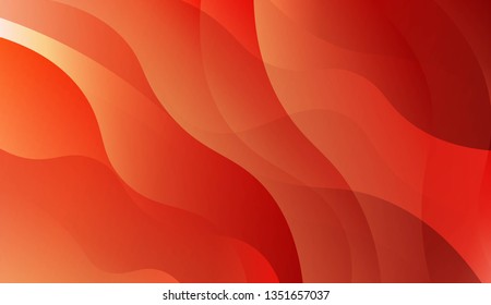 Template Abstract Background With Curves Lines. For Business Presentation Wallpaper, Flyer, Cover. Vector Illustration with Color Gradient