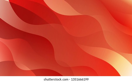 Template Abstract Background With Curves Lines. For Business Presentation Wallpaper, Flyer, Cover. Vector Illustration with Color Gradient