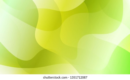 Template Abstract Background With Curves Lines. For Business Presentation Wallpaper, Flyer, Cover. Vector Illustration with Color Gradient