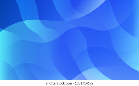 Template Abstract Background With Curves Lines. For Business Presentation Wallpaper, Flyer, Cover. Vector Illustration with Color Gradient