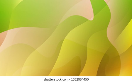 Template Abstract Background With Curves Lines. For Business Presentation Wallpaper, Flyer, Cover. Vector Illustration with Color Gradient