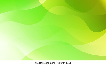 Template Abstract Background With Curves Lines. For Business Presentation Wallpaper, Flyer, Cover. Vector Illustration with Color Gradient