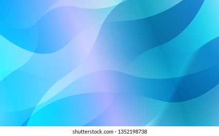 Template Abstract Background With Curves Lines. For Business Presentation Wallpaper, Flyer, Cover. Vector Illustration with Color Gradient