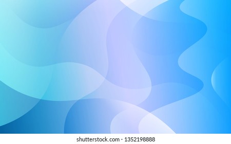 Template Abstract Background With Curves Lines. For Business Presentation Wallpaper, Flyer, Cover. Vector Illustration with Color Gradient