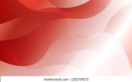 Template Abstract Background With Curves Lines. For Business Presentation Wallpaper, Flyer, Cover. Vector Illustration with Color Gradient