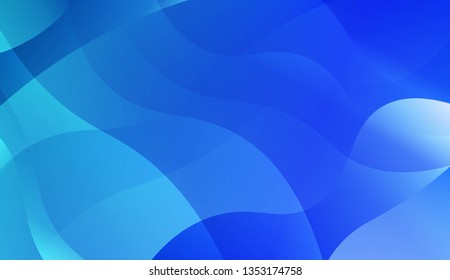 Template Abstract Background With Curves Lines. For Business Presentation Wallpaper, Flyer, Cover. Vector Illustration with Color Gradient
