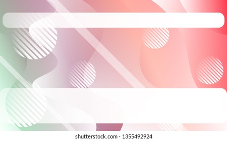 Template Abstract Background With Curves Lines. For Design, Presentation, Business. Vector Illustration with Color Gradient