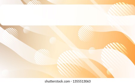 Template Abstract Background With Curves Lines. For Design, Presentation, Business. Vector Illustration with Color Gradient