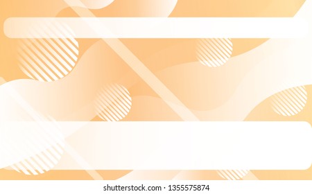 Template Abstract Background With Curves Lines. For Design, Presentation, Business. Vector Illustration with Color Gradient