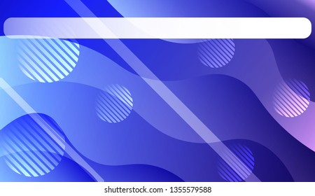 Template Abstract Background With Curves Lines. For Design, Presentation, Business. Vector Illustration with Color Gradient