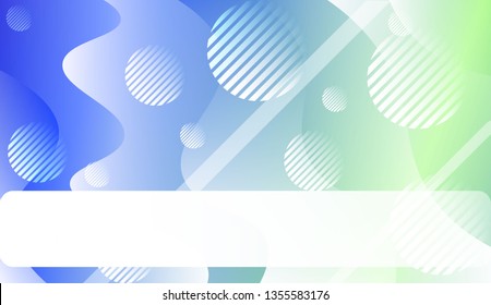 Template Abstract Background With Curves Lines. For Design, Presentation, Business. Vector Illustration with Color Gradient