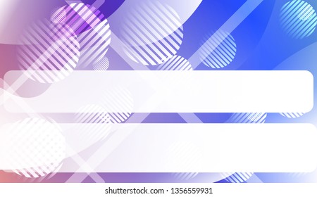 Template Abstract Background With Curves Lines. For Design, Presentation, Business. Vector Illustration with Color Gradient