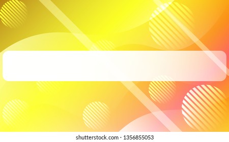 Template Abstract Background With Curves Lines. For Cover Page, Landing Page, Banner. Vector Illustration with Color Gradient