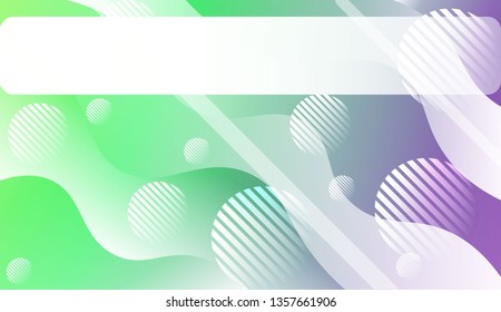 Template Abstract Background With Curves Lines. For Design, Presentation, Business. Vector Illustration with Color Gradient