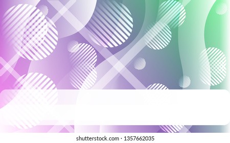 Template Abstract Background With Curves Lines. For Design, Presentation, Business. Vector Illustration with Color Gradient