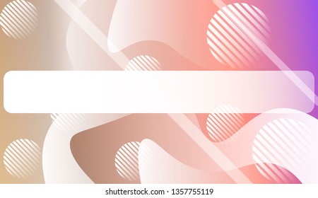 Template Abstract Background With Curves Lines. For Design, Presentation, Business. Vector Illustration with Color Gradient