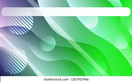 Template Abstract Background With Curves Lines. For Design, Presentation, Business. Vector Illustration with Color Gradient