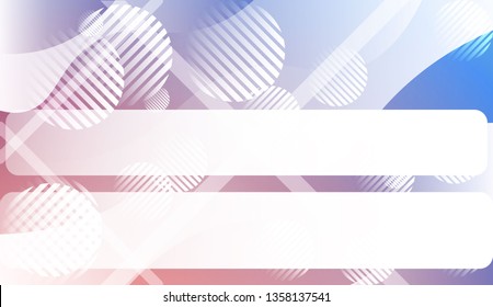 Template Abstract Background With Curves Lines. For Design, Presentation, Business. Vector Illustration with Color Gradient