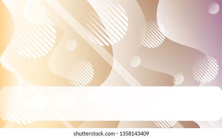 Template Abstract Background With Curves Lines. For Design, Presentation, Business. Vector Illustration with Color Gradient
