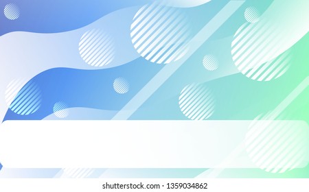 Template Abstract Background With Curves Lines. For Design, Presentation, Business. Vector Illustration with Color Gradient